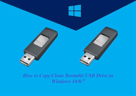 windows usb boot disc clone|duplicate a bootable usb drive.